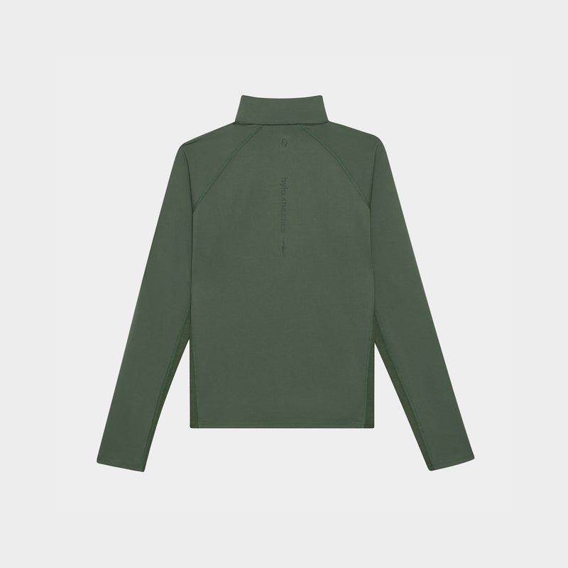 Women's Performance Quarter Zip - Khaki