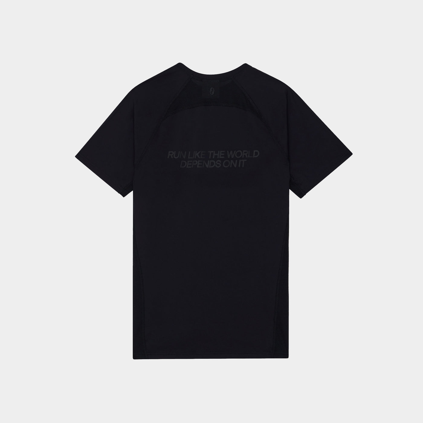 Men's Graphic Performance T-Shirt - Black/Solar Green