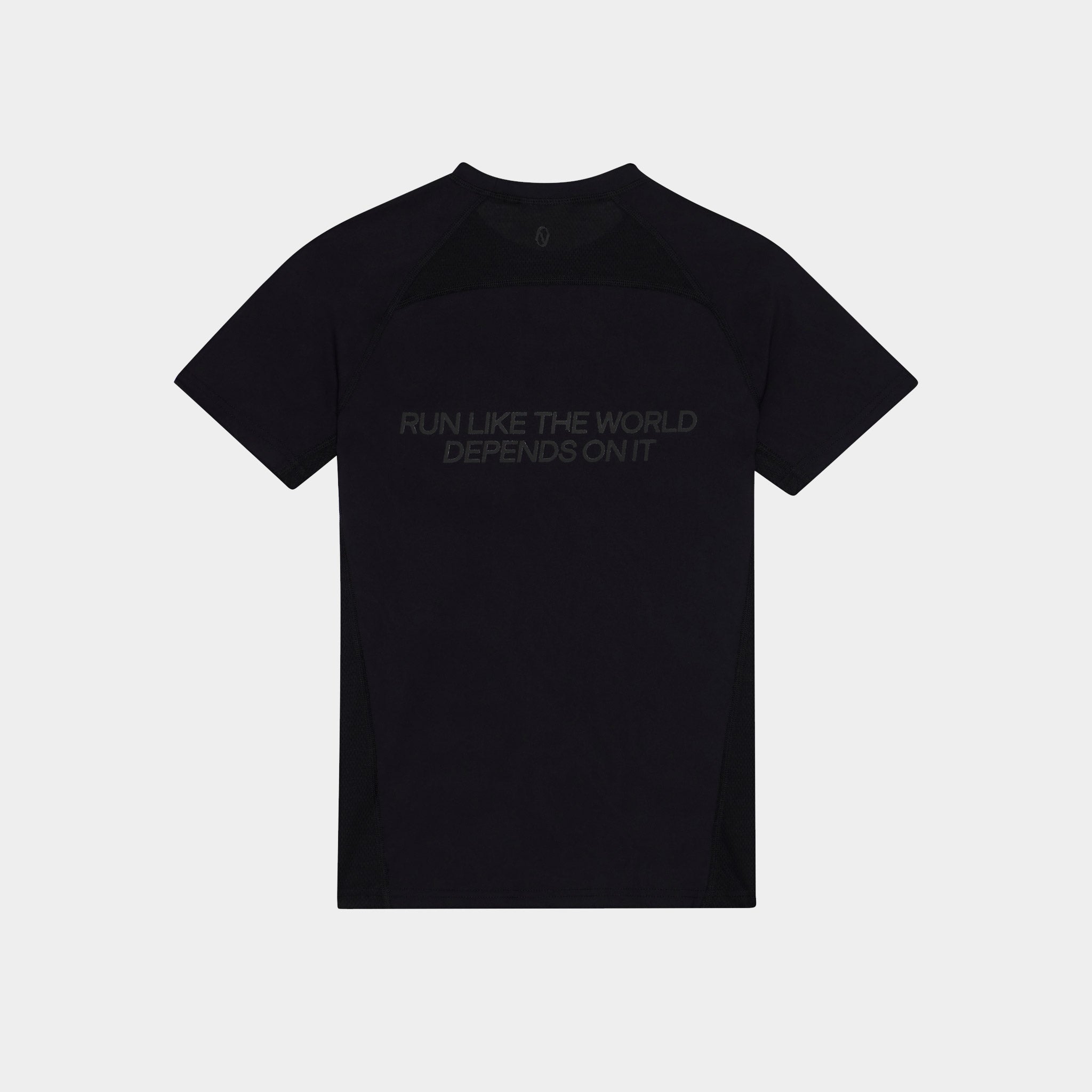 Women's Graphic Performance T-Shirt - Black/Solar Green