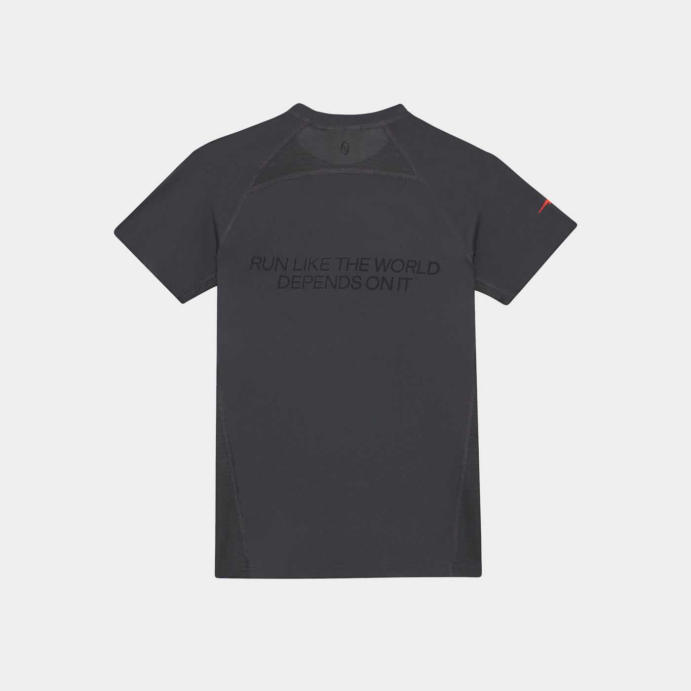 Women's Graphic Performance T-Shirt - Charcoal/Red
