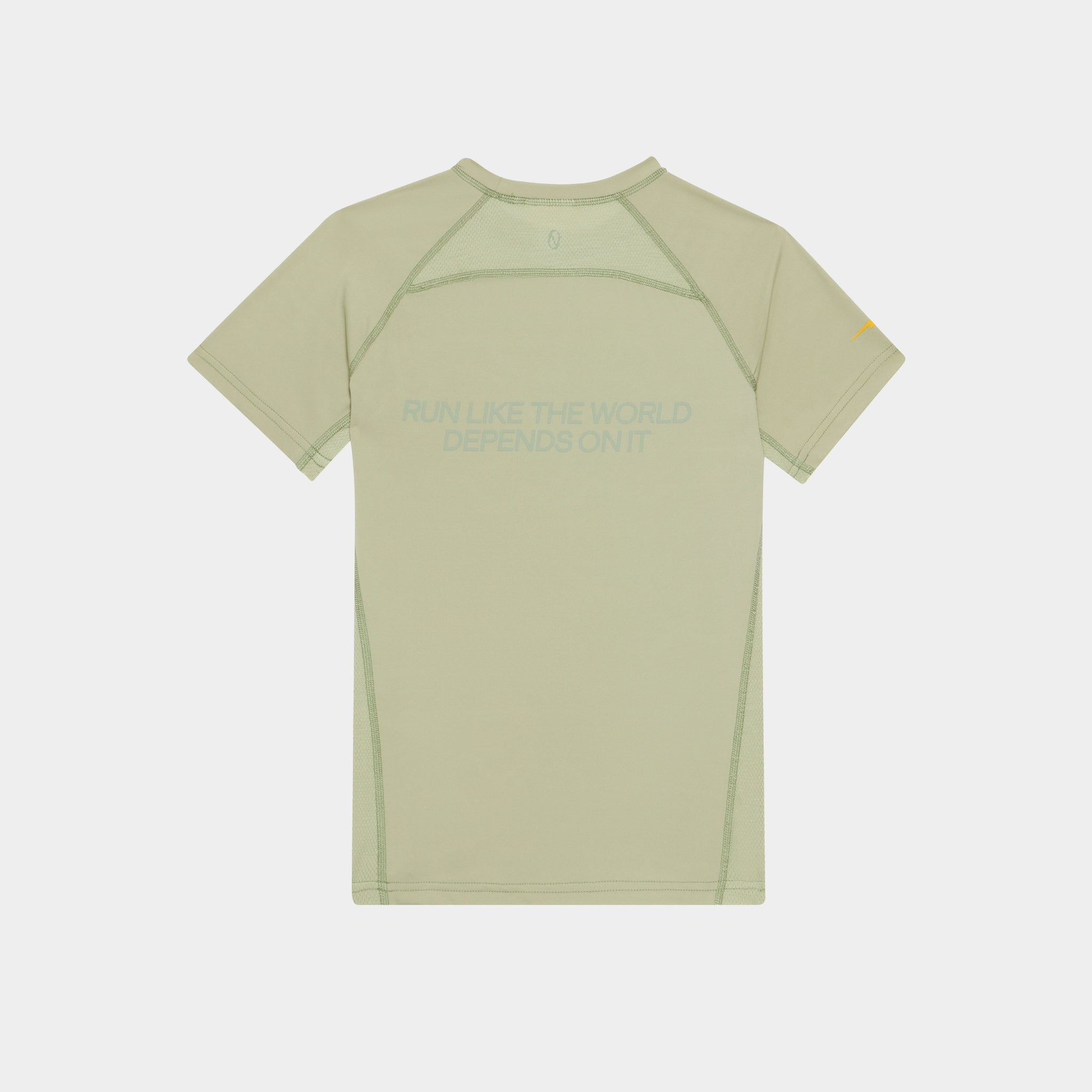 Women's Graphic Performance T-Shirt - Sage/Orange