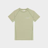 Women's Graphic Performance T-Shirt - Sage/Orange