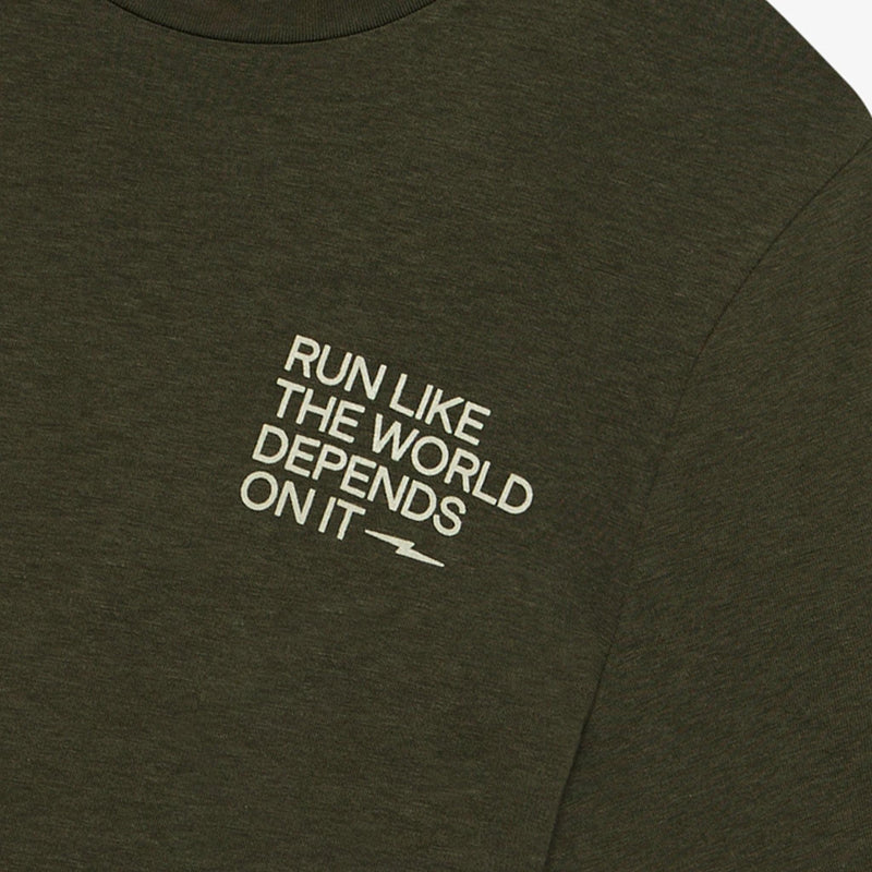 Men's LegacyTech T-Shirt - Khaki - Graphic