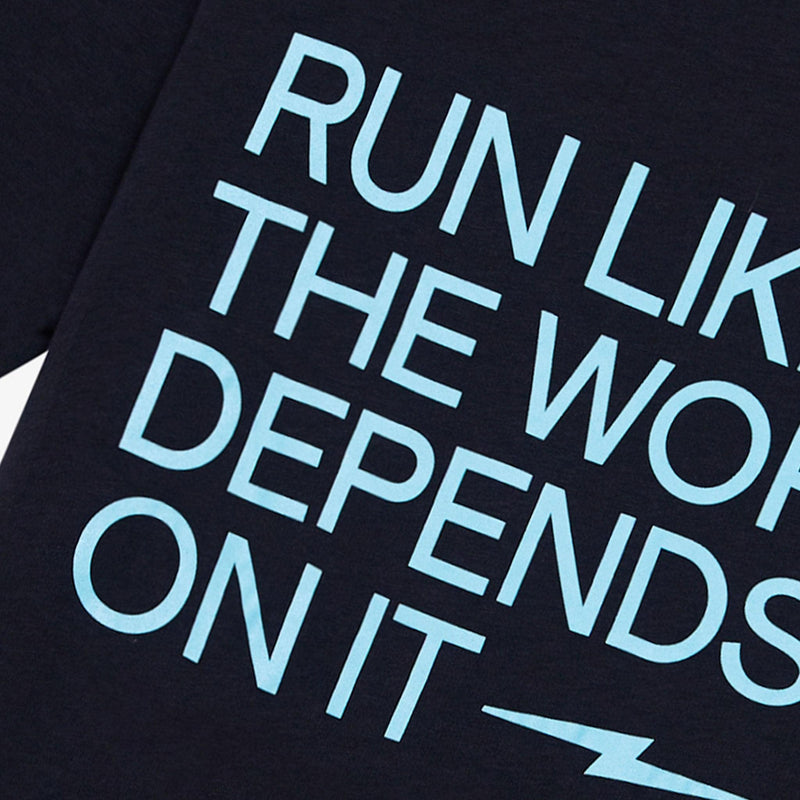 Men's LegacyTech T-Shirt - Navy - Graphic