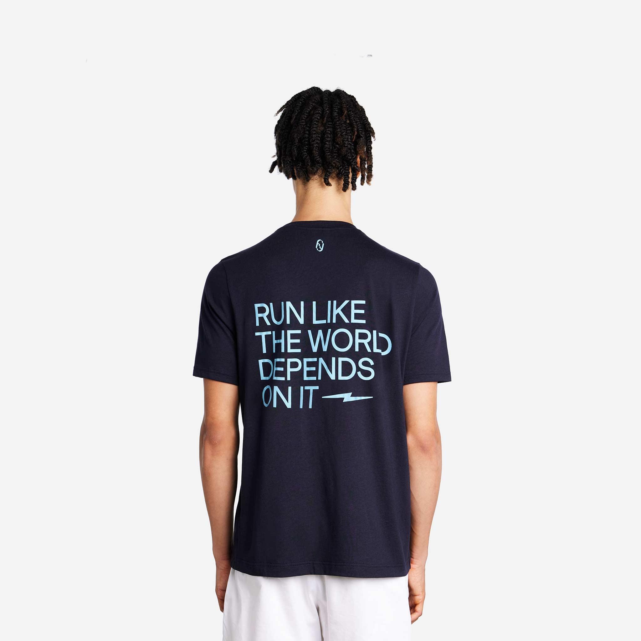 Men's LegacyTech T-Shirt - Navy - Graphic