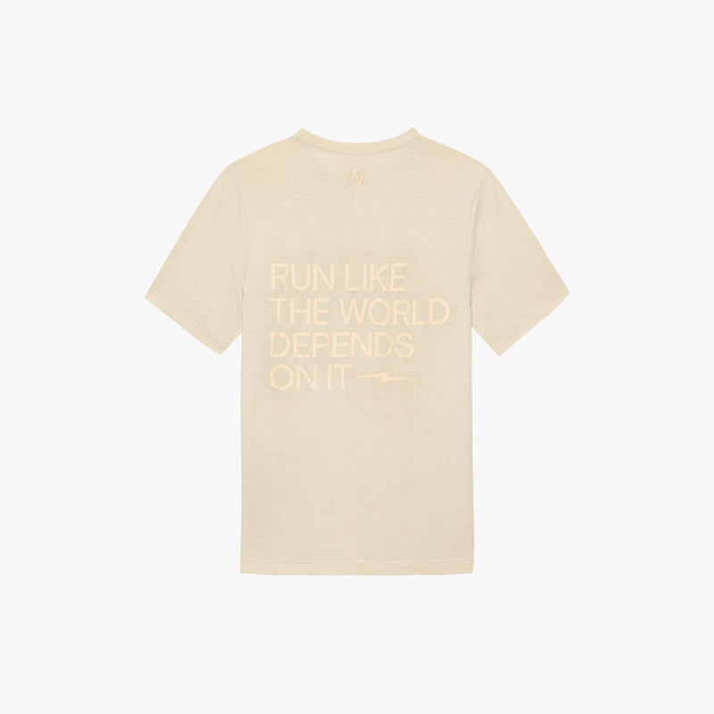 Men's LegacyTech T-Shirt - Sand - Graphic