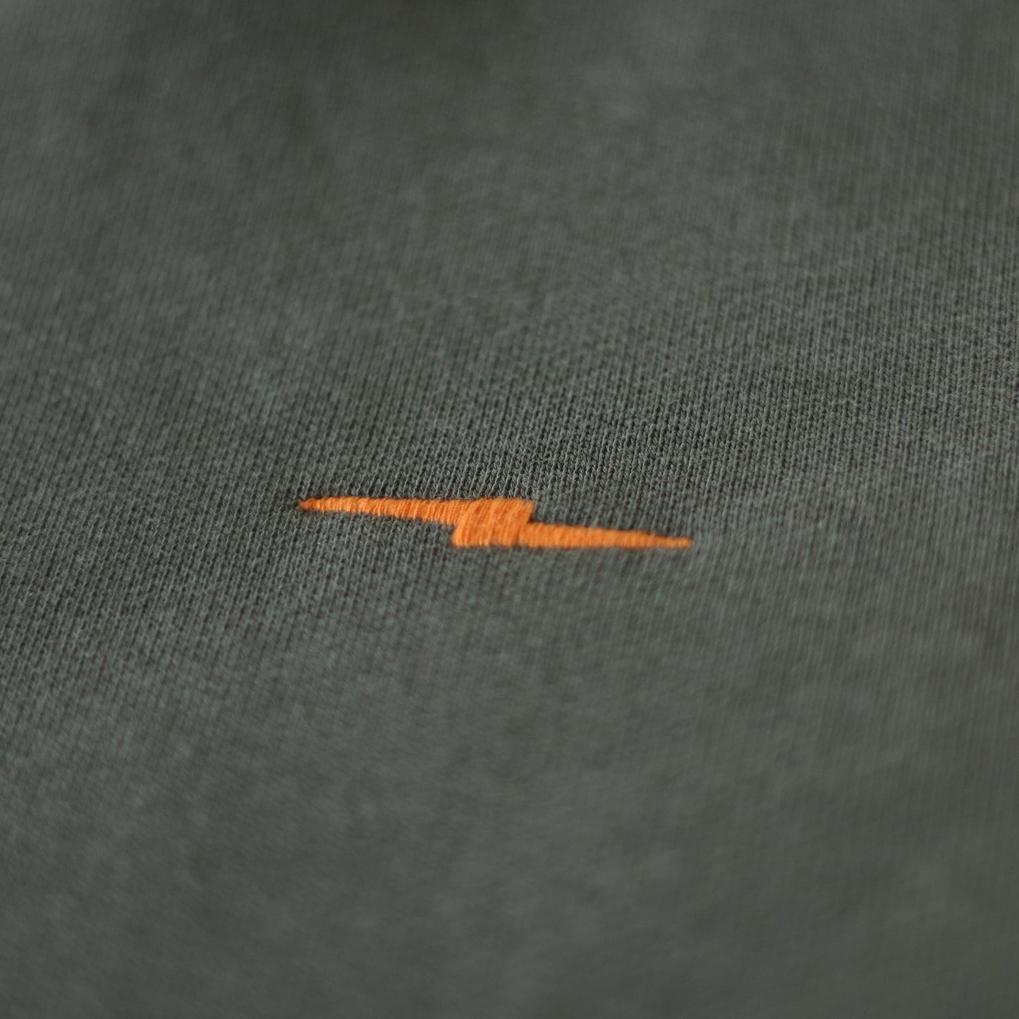 Men's Graphic Sweatshirt - Khaki/Orange