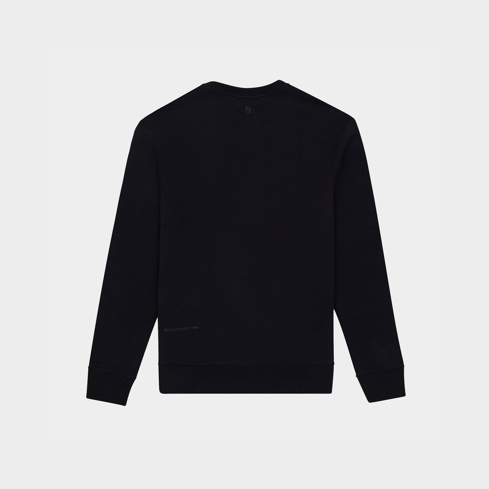 Mens black sweat shirt sale