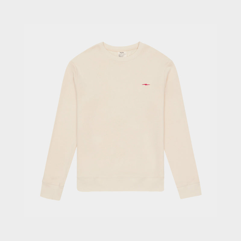 Men's Graphic Sweatshirt - Sand/Red