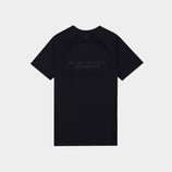Men's Graphic Performance T-Shirt - Black/Solar Green