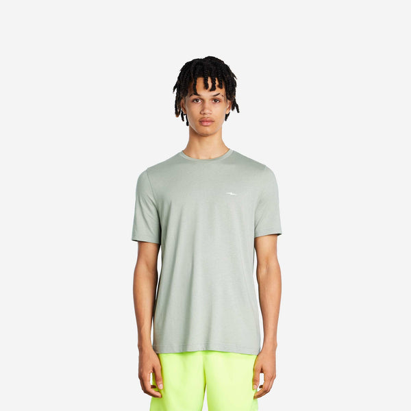Run breathe t top shirt mens white