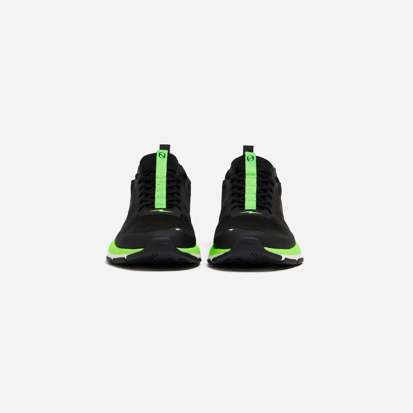Women's hylo RUN - Black/Solar Green